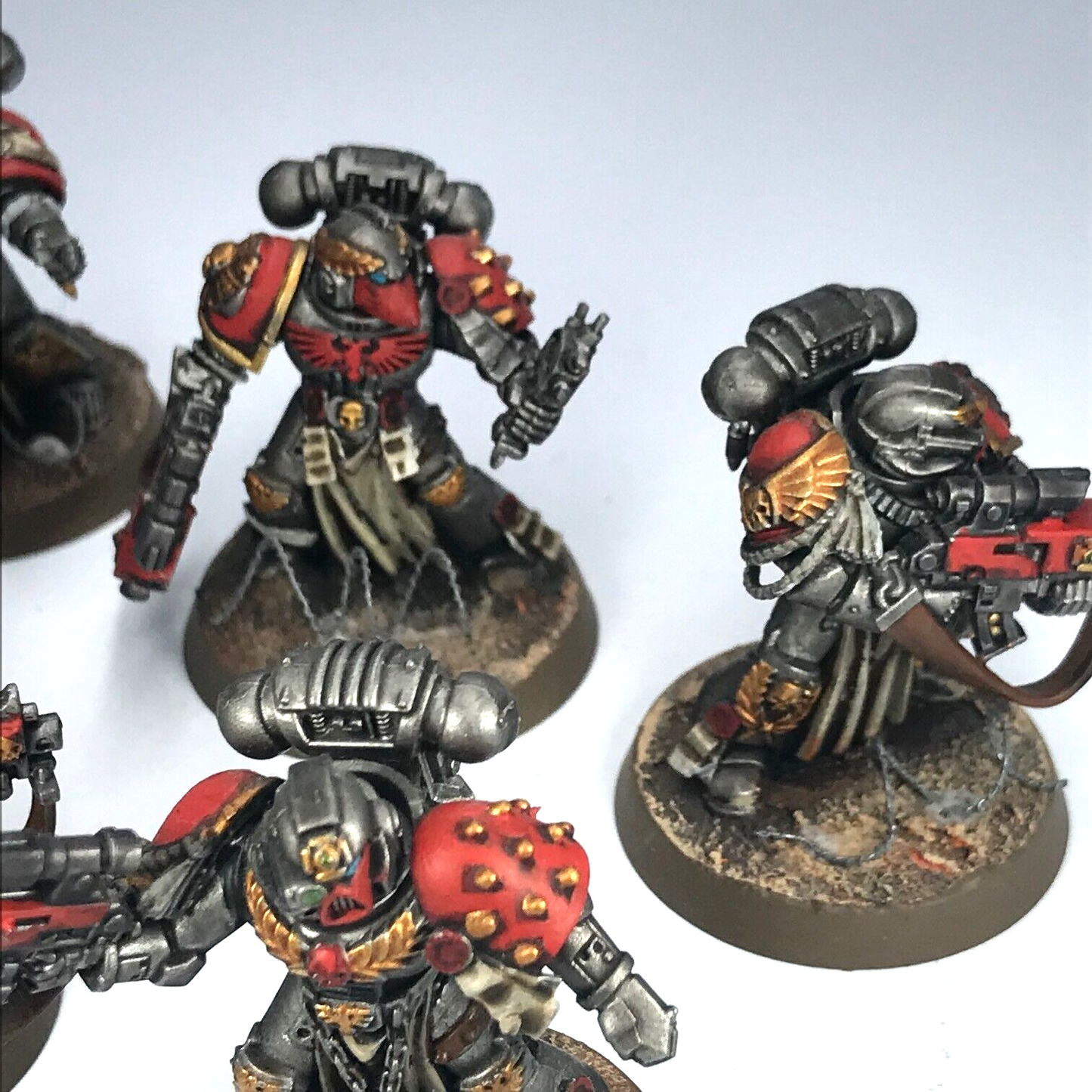 Space Marines Sternguard Veteran Squad - Painted - Warhammer 40K C3011