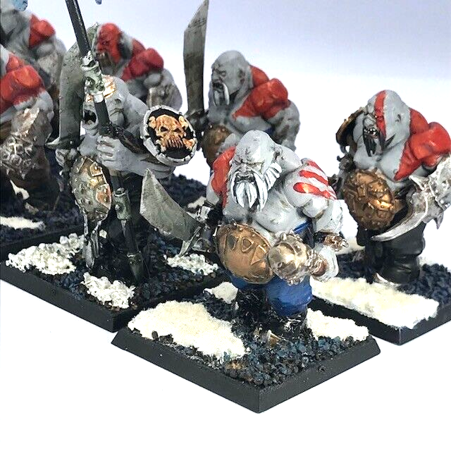 Classic Ogre Kingdoms Ogor Gluttons Unit - Painted - Warhammer Fantasy BOX172