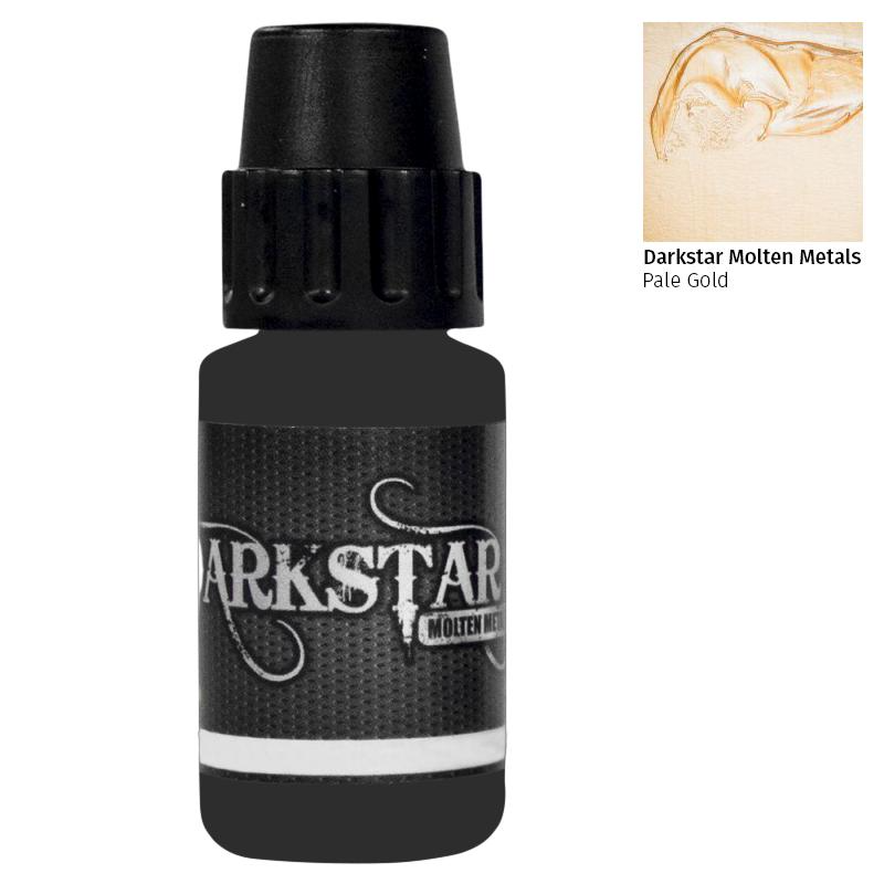 Pale Gold Darkstar Molten Metals Paint 17ml Bottles - New & Unopened