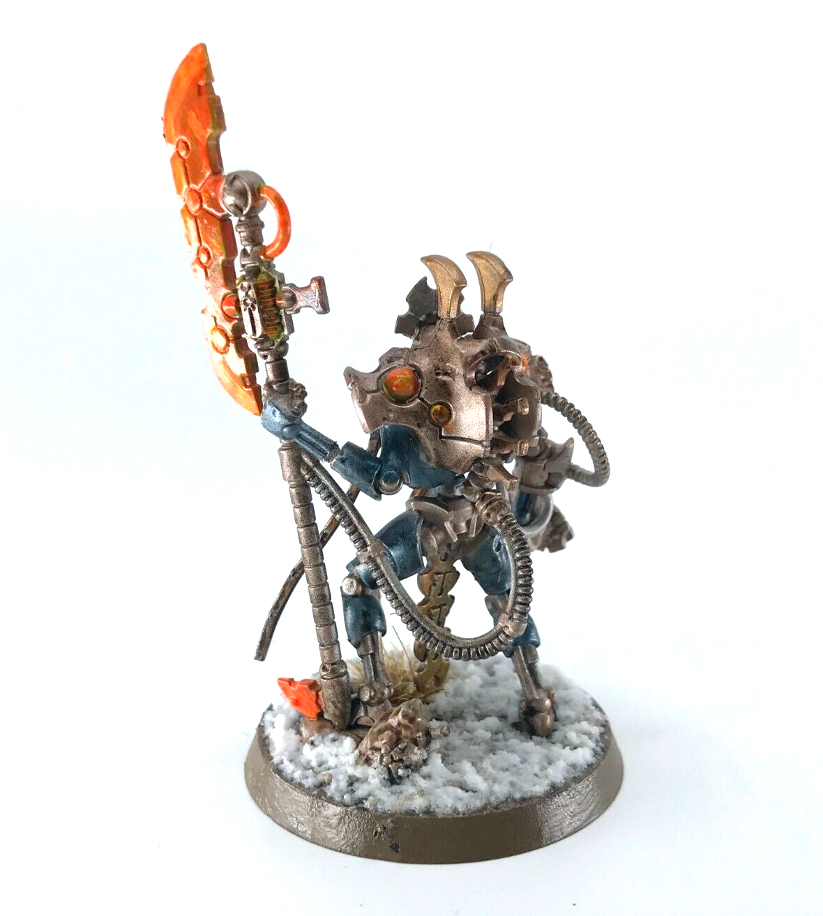 Necron Overlord with Tachyon Arrow Necrons - Painted - Warhammer 40K C4867