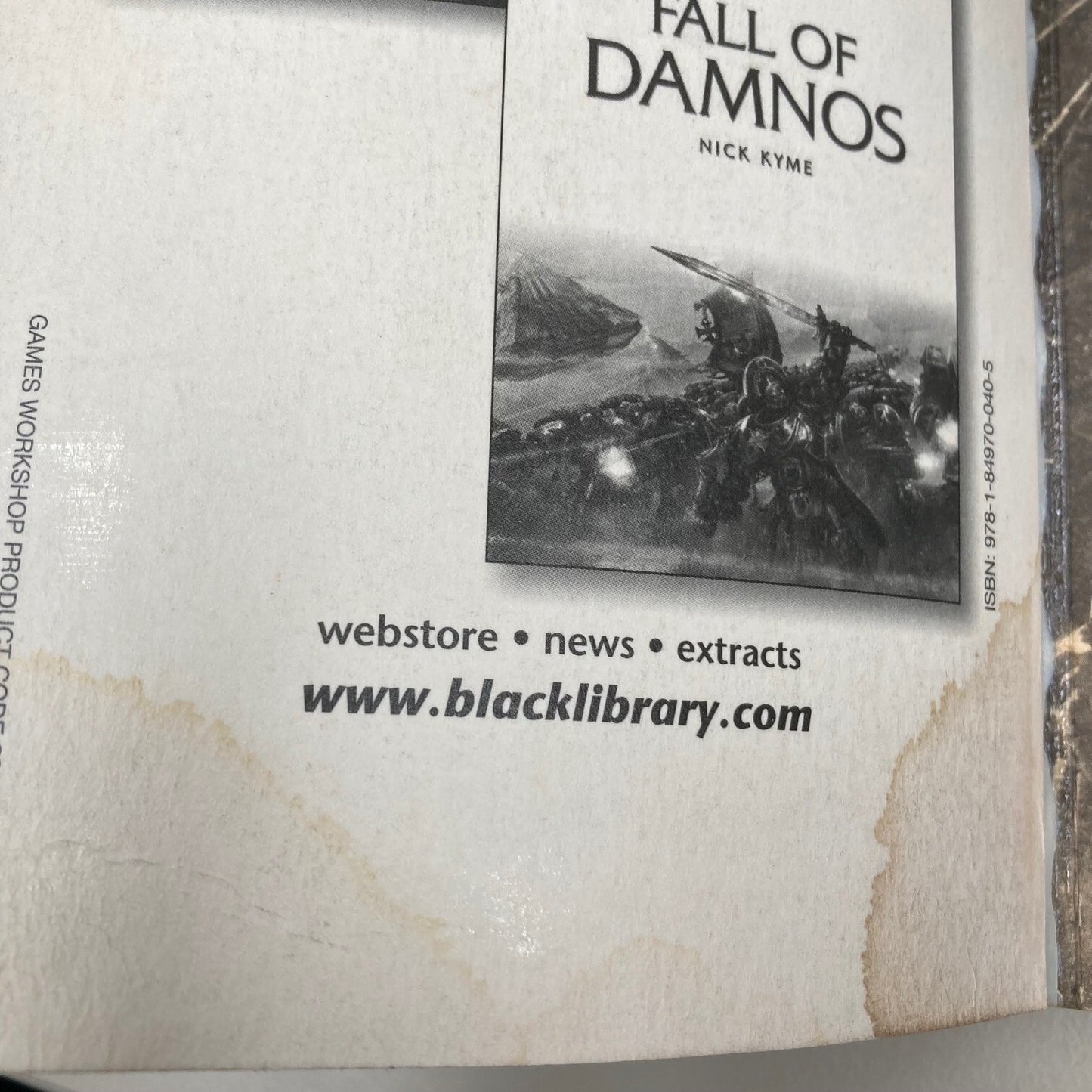 Age Of Darkness 2011 Christian Dunn Paperback Black Library Horus Heresy M359