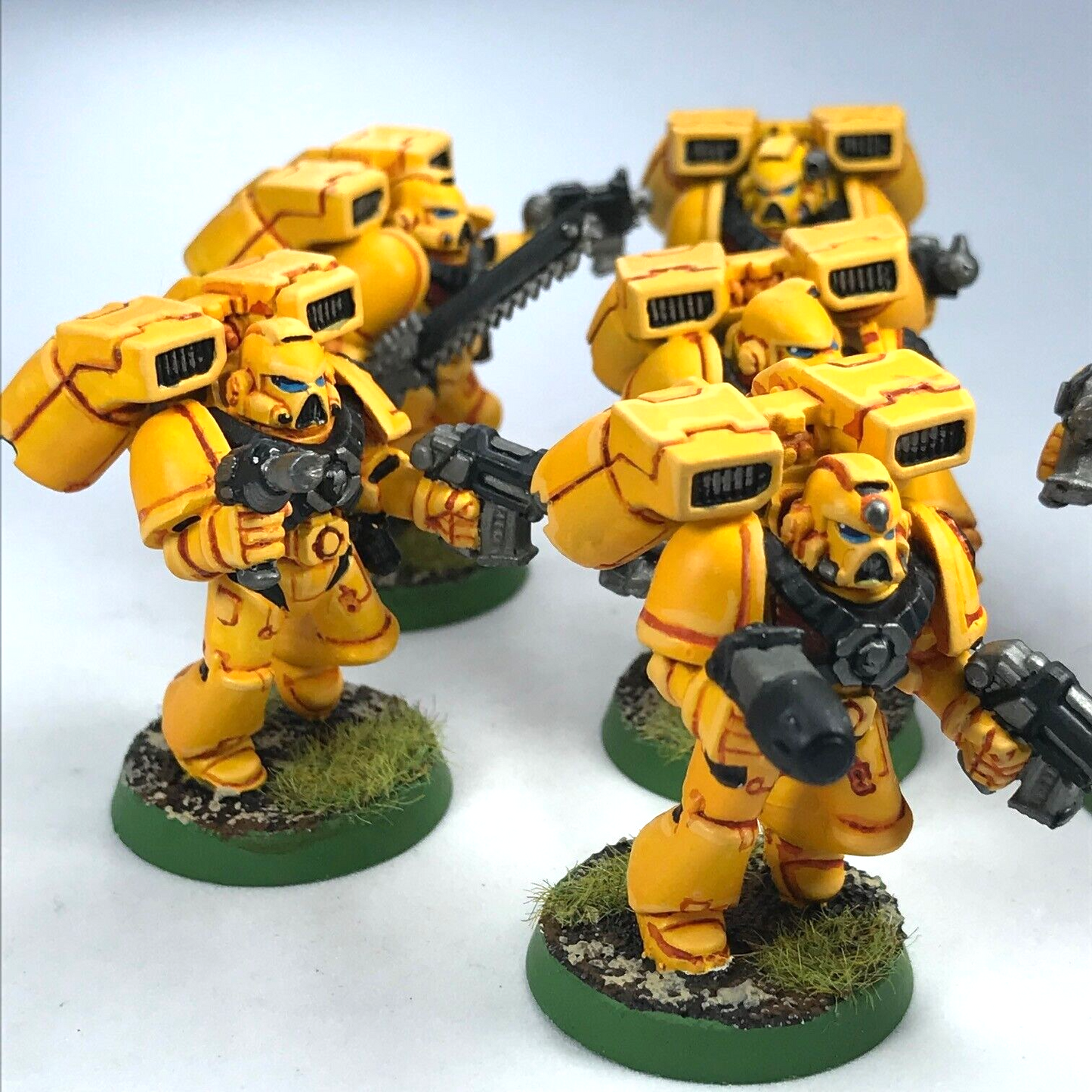 Classic Imperial Fist Assault Space Marine Squad - Warhammer 40K C3432