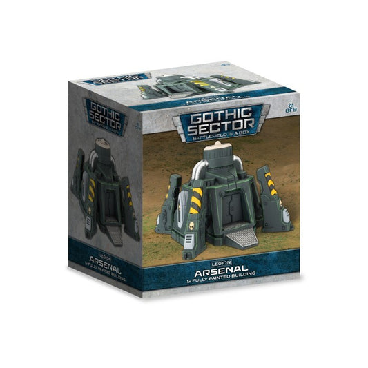 Legion Arsenal - Painted 1:56 Scale Terrain Set - Brand New - Gothic Sector