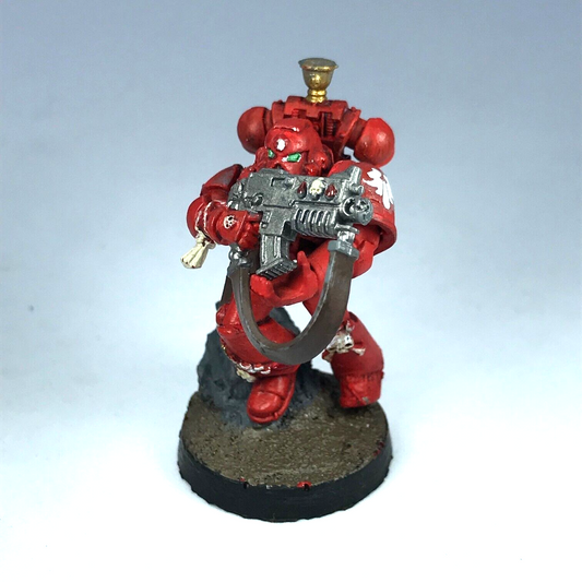 Blood Angel Veteran Space Marine - Painted - Warhammer 40K X7897