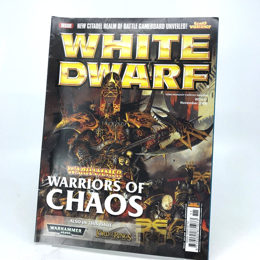 White Dwarf 347 Magazine Games Workshop Warhammer Fantasy 40,000 40K M495