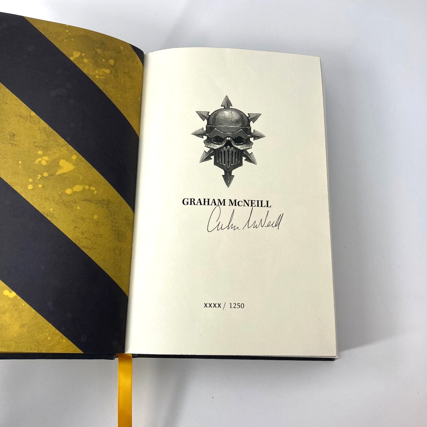 Storm Of Iron - Graham McNeill Collectors Edition Black Library Warhammer M1813