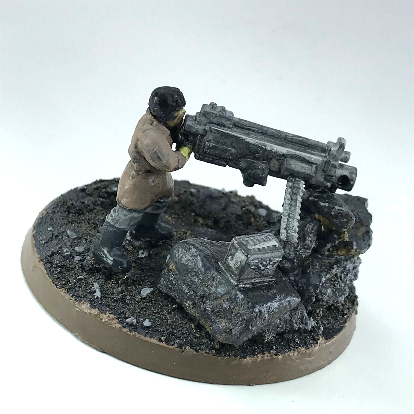 Heavy Bolter - Ideal for Steel Legion Imperial Guard 40K Painted C3623