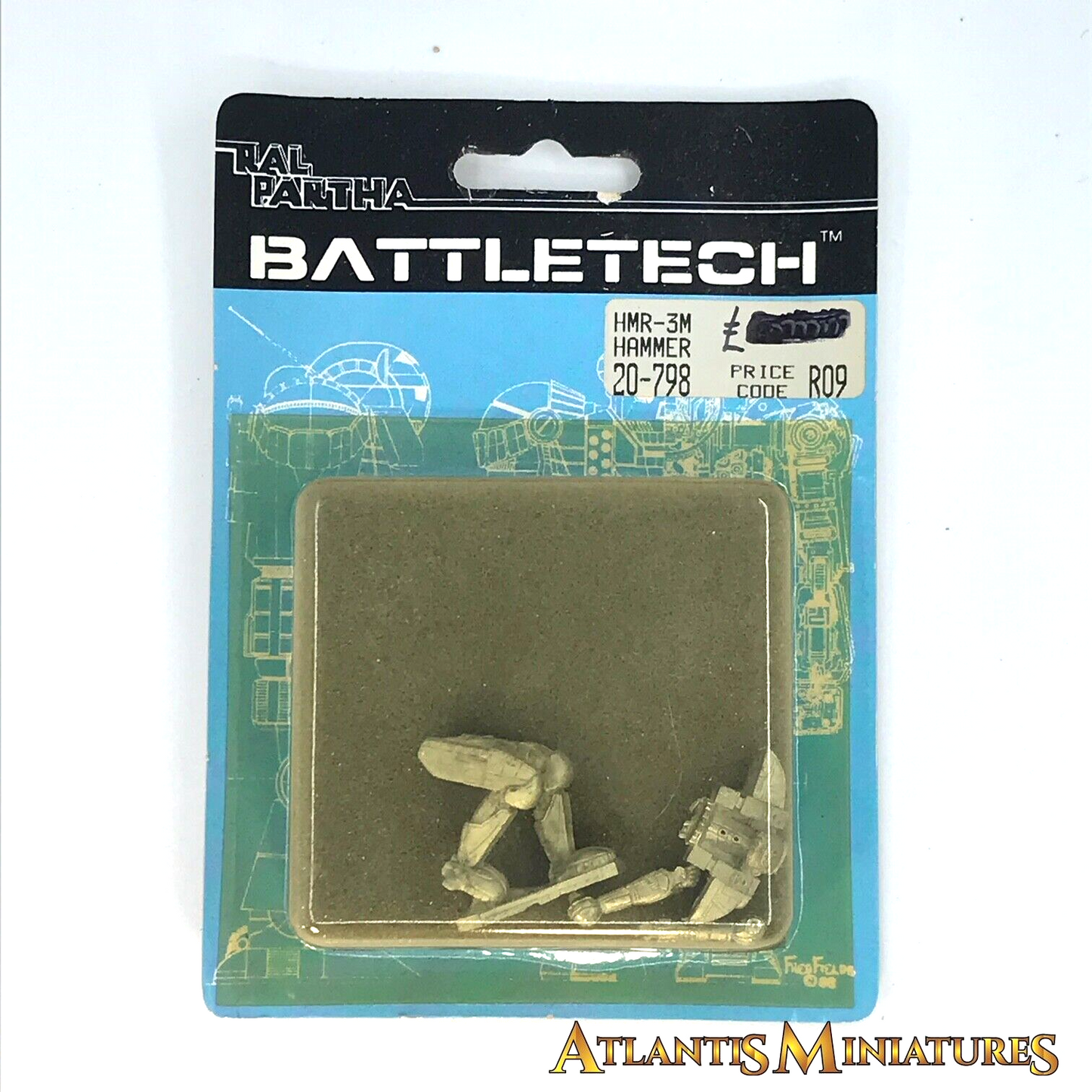 Metal HMR-3M Hammer Battle Tech - Games Workshop - Ral Partha C1818