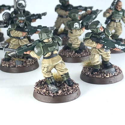 Cadian Infantry Squad Astra Militarum - Painted - Warhammer 40K GW C1074