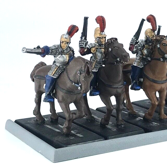 The Empire Pistolier Cavalry Regiment & Tray Warhammer Fantasy Part Metal C5061