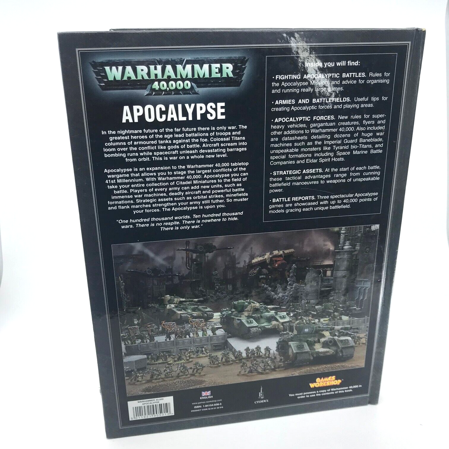 Warhammer 40,000 Apocalypse Expansion Hardback Warhammer Games Workshop M863