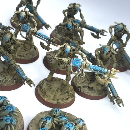 Necron Warrior Squad - Necrons Warriors - Painted - Warhammer 40K C3937