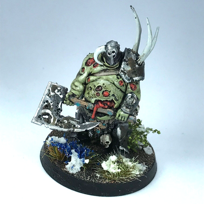 Lord of Plagues Nurgle Maggotkin Chaos - Painted - Warhammer Age of Sigmar X8672