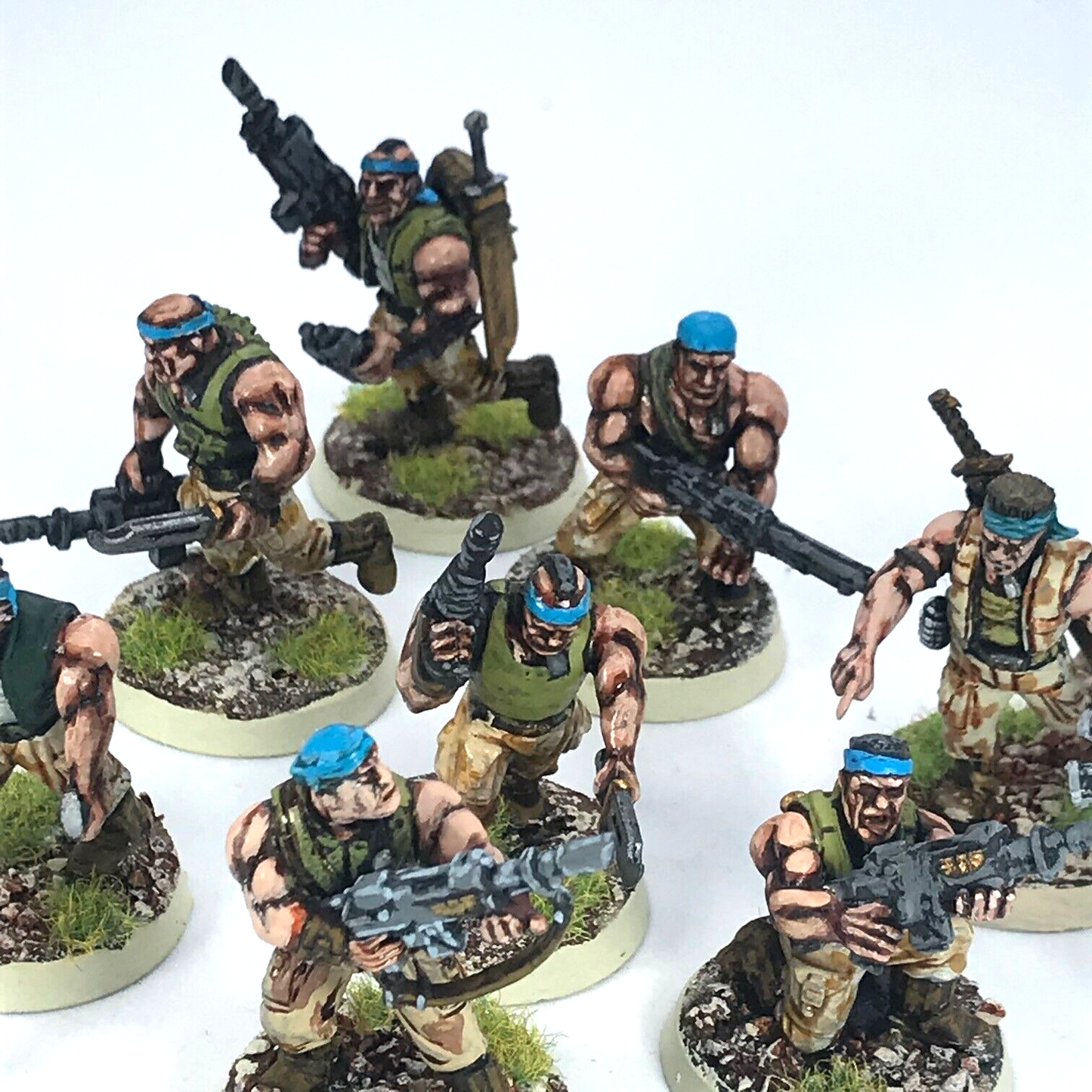 Imperial Guard Catachan Section Squad  - Painted - Warhammer 40K C1339