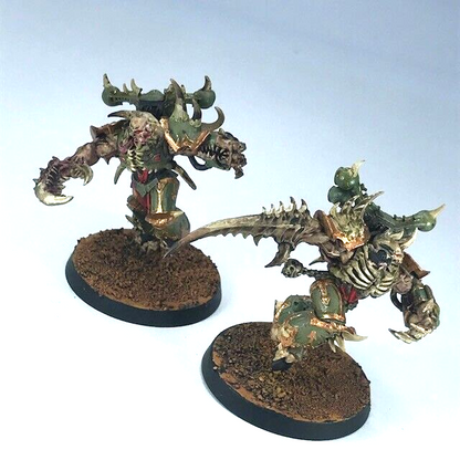 Death Guard Chaos Space Marines Greater Possessed Painted - Warhammer 40K C1392