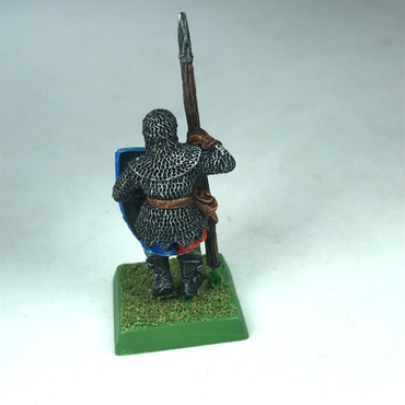 Classic Bretonnia Men At Arms Spearman - Painted - Warhammer Fantasy X8488