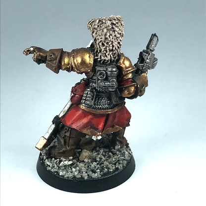 Metal Vostroyan Sergeant Commander Imperial Guard Painted - Warhammer 40K X6119