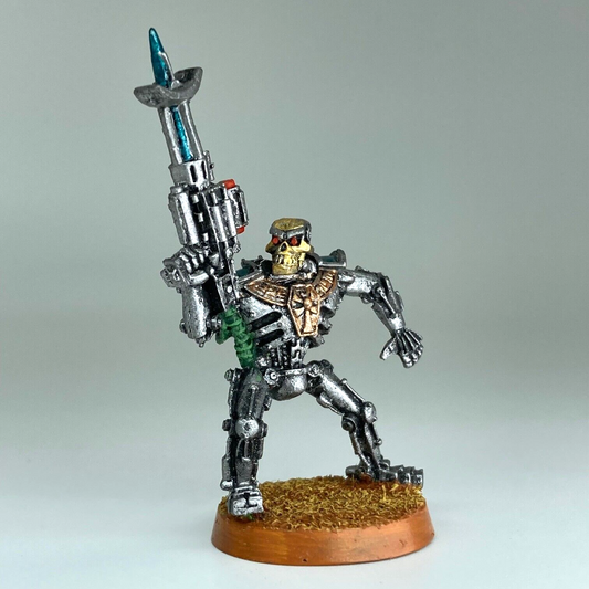 Original Necron Warrior - 1993 - Painted - Warhammer 40K Classic Metal X2540