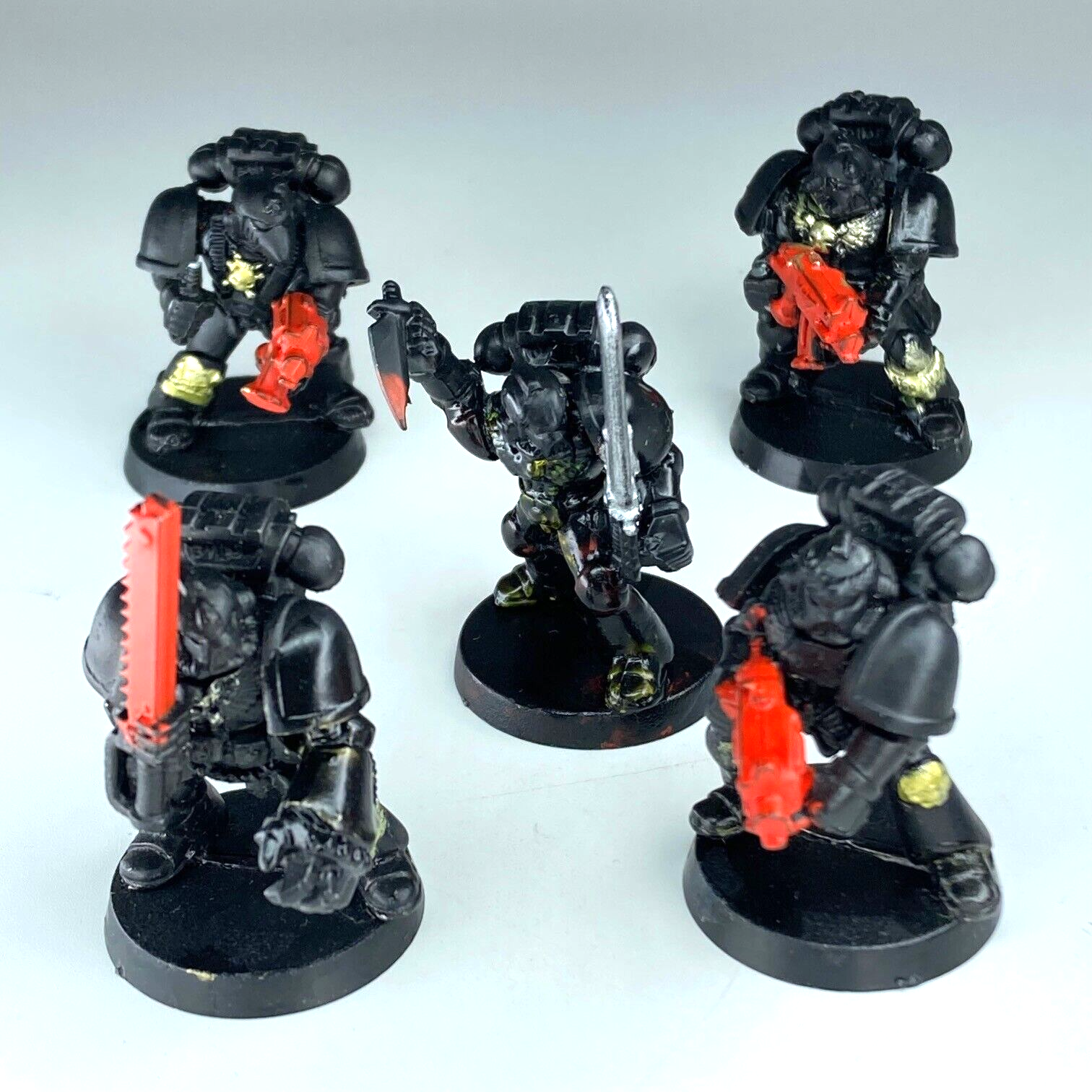 Classic space marines tactical squad rogue trader warhammer 40k part metal c690