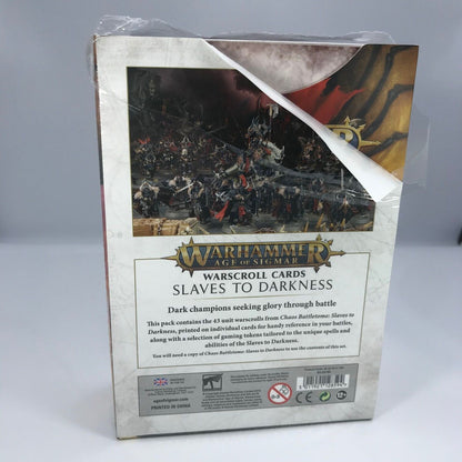 Slaves to Darkness Chaos Warscroll Cards - Warhammer Age of Sigmar W46