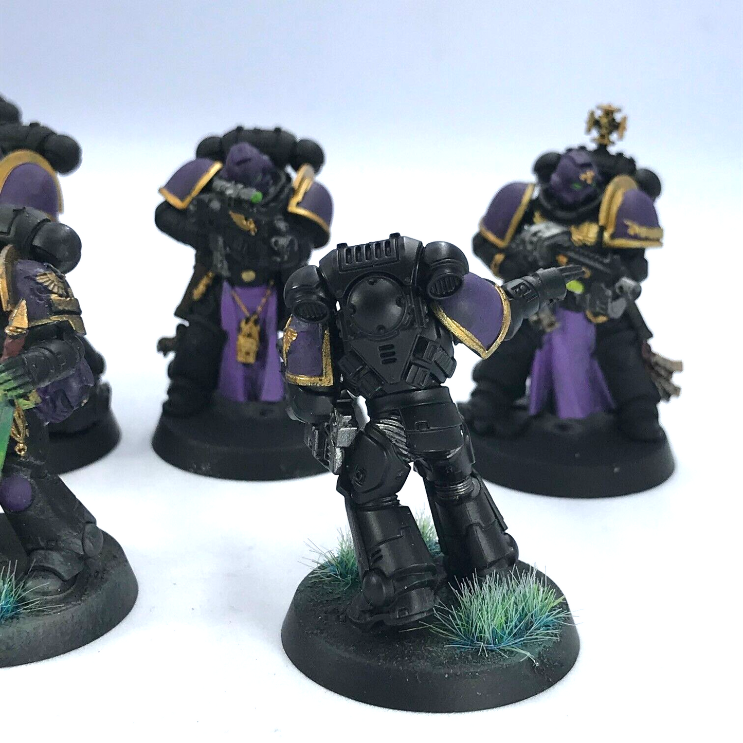 Dark Angels Mixed Primaris Squad Space Marines - Warhammer 40K Painted C1564