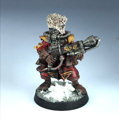 Metal Vostroyan Guard Flamethrower Imperial Guard Painted - Warhammer 40K X12651