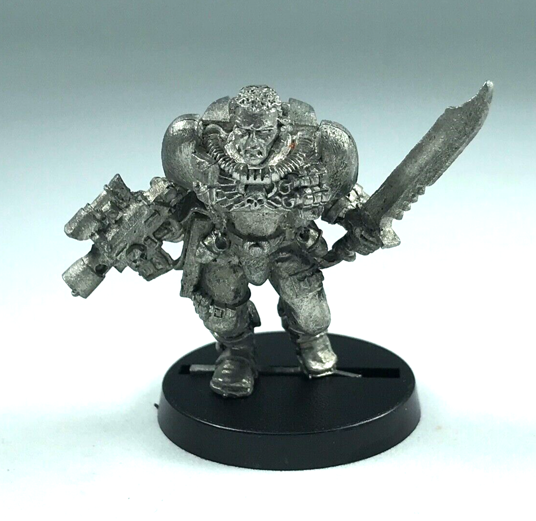 Classic Metal Space Marine Scout Warrior - OOP - Warhammer 40K X2197