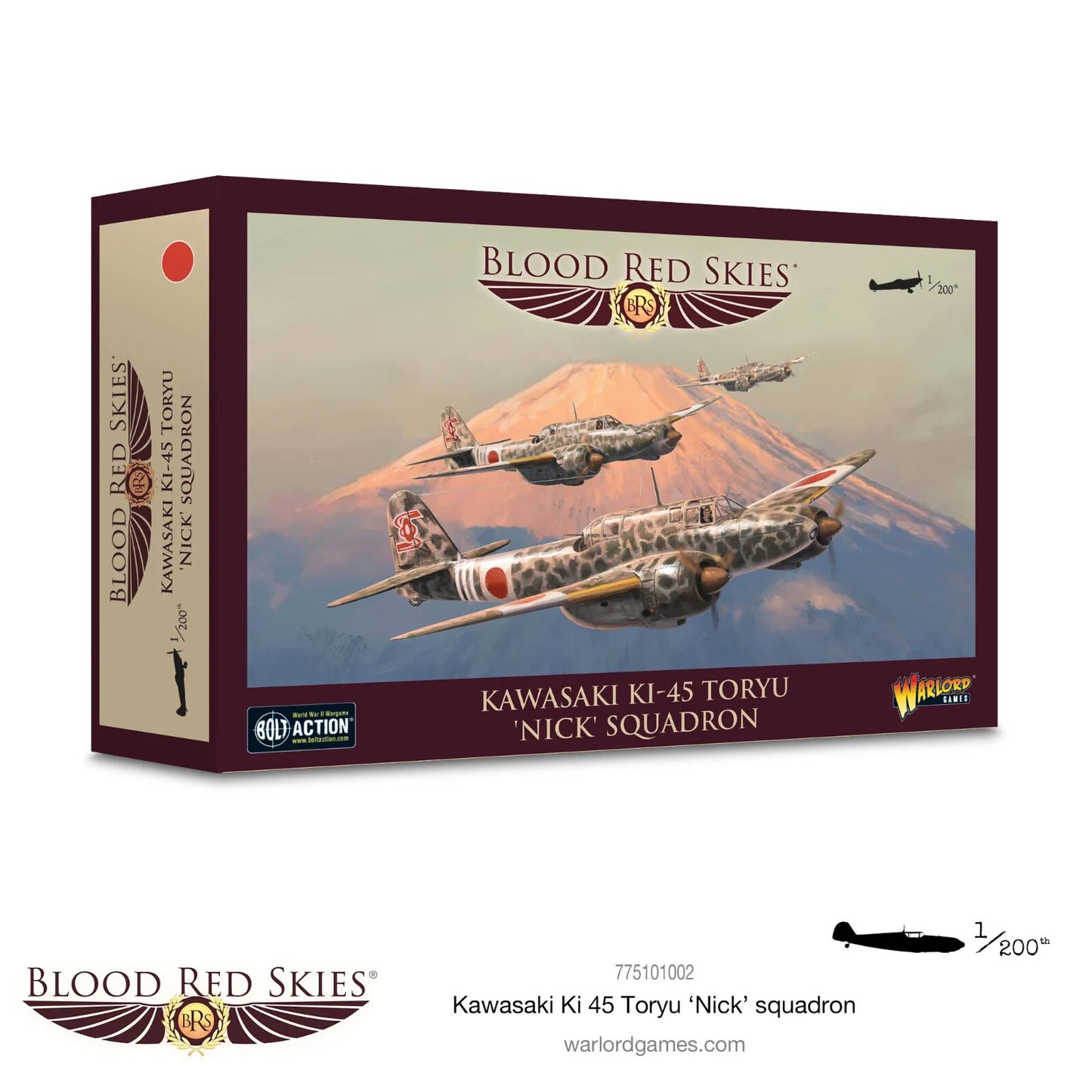 Blood Red Skies: Kawasaki KI-45 Toryu Squadron  - Bolt Action Warlord Games