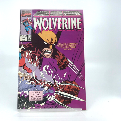 Wolverine Shadow Black Shadow White Shadow Issue 47 - Marvel Comics Present D169