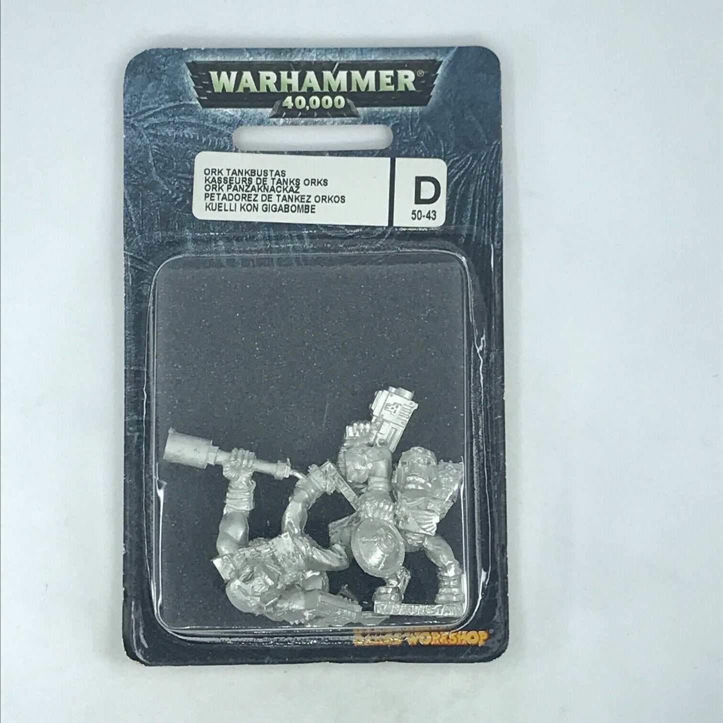 Metal Orc Tank Bustas Busta Blister - Warhammer 40K C2096