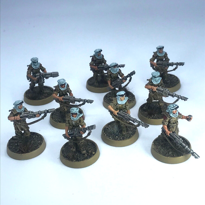 Infantry Squad Ideal for Tallarn Desert Raiders Astra Militarum Painted C3486