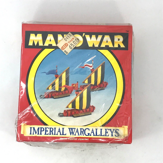 Man O'War Imperial Wargalleys - Boxed - Man O War Warhammer Y50