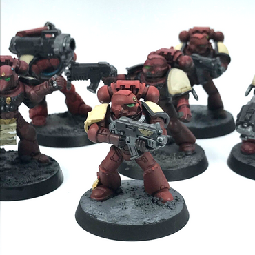 Blood Angel Squad Space Marines - Painted - Warhammer 40K C2304