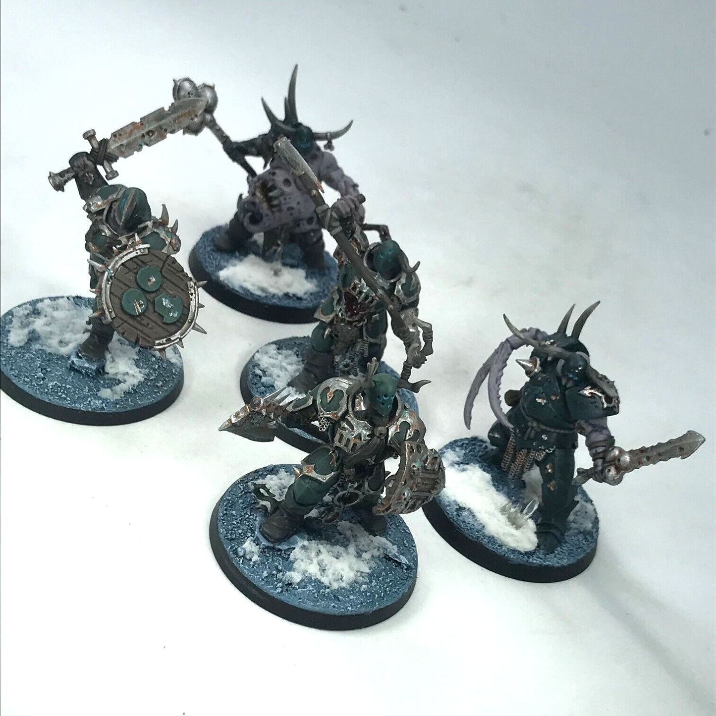 Nurgle Maggotkin Chaos Possessed Warriors - Warhammer Age of Sigmar C1998