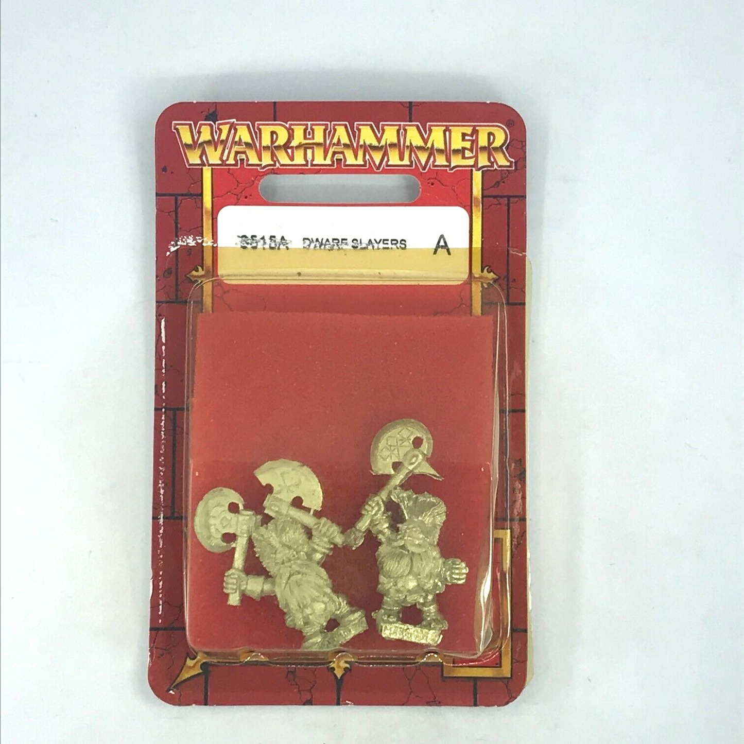 Metal Dwarf Troll Slayers Blister - Warhammer Fantasy C307