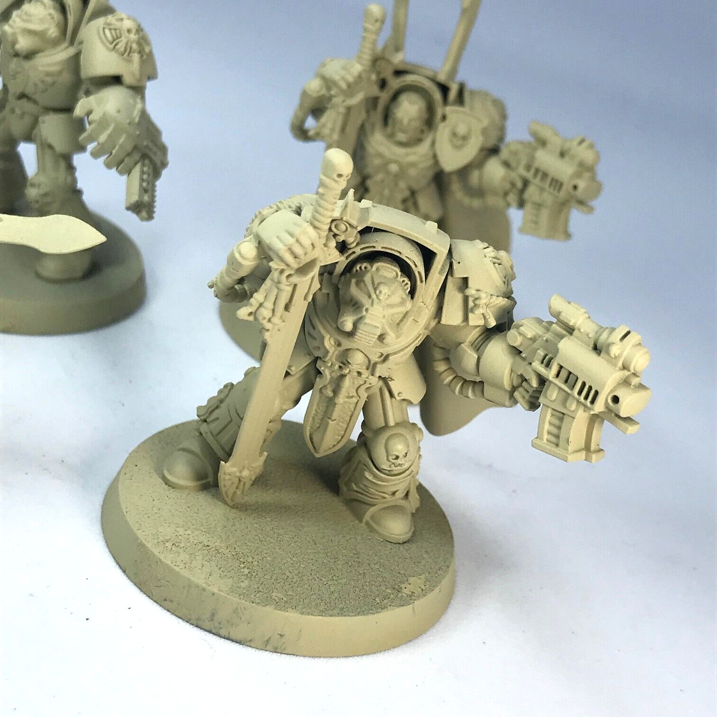 Dark Angels Terminators Space Marines - Undercoated - Warhammer 40K C4671