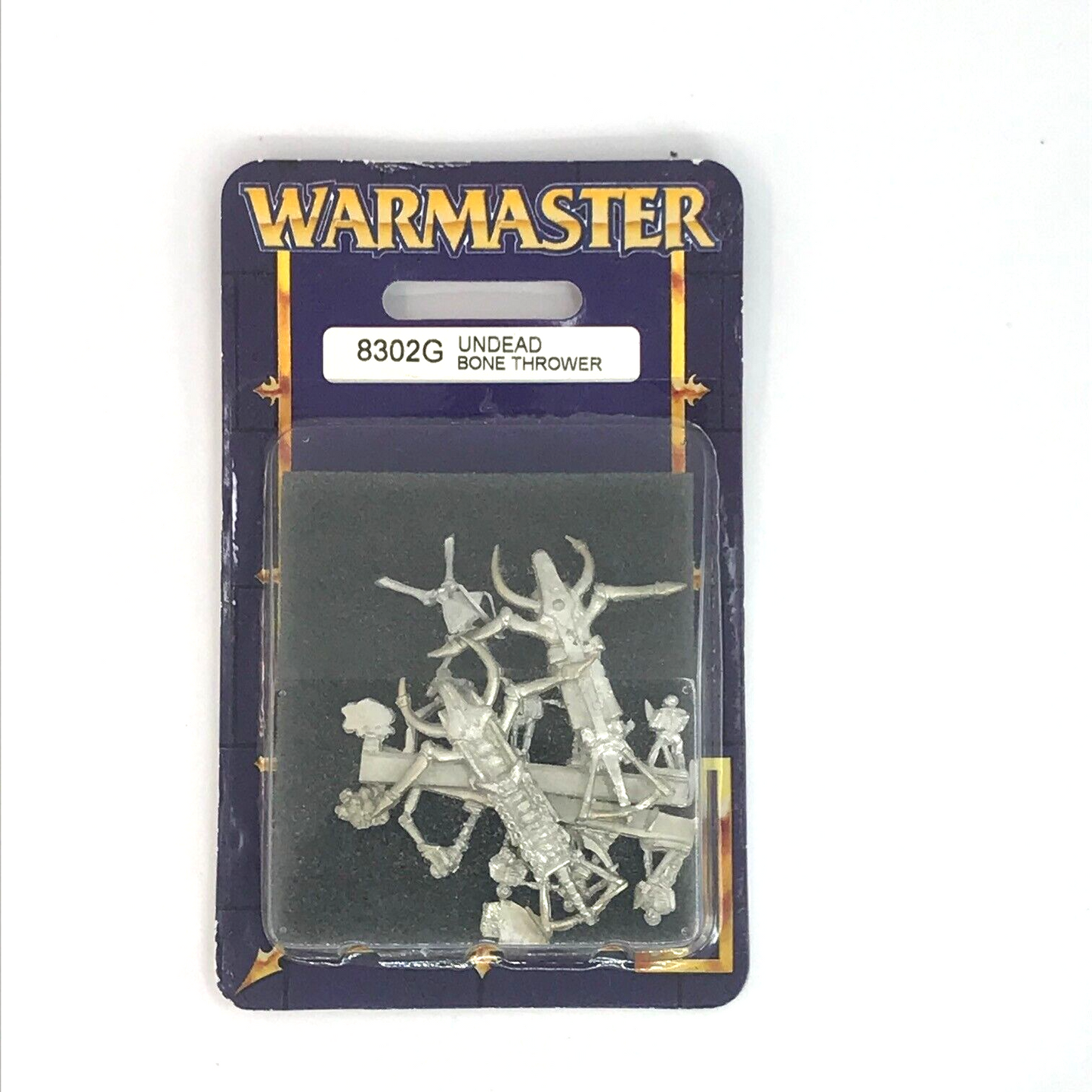 Metal Undead Skeleton Bone Thrower Blister - OOP - Warmaster Warhammer C2764