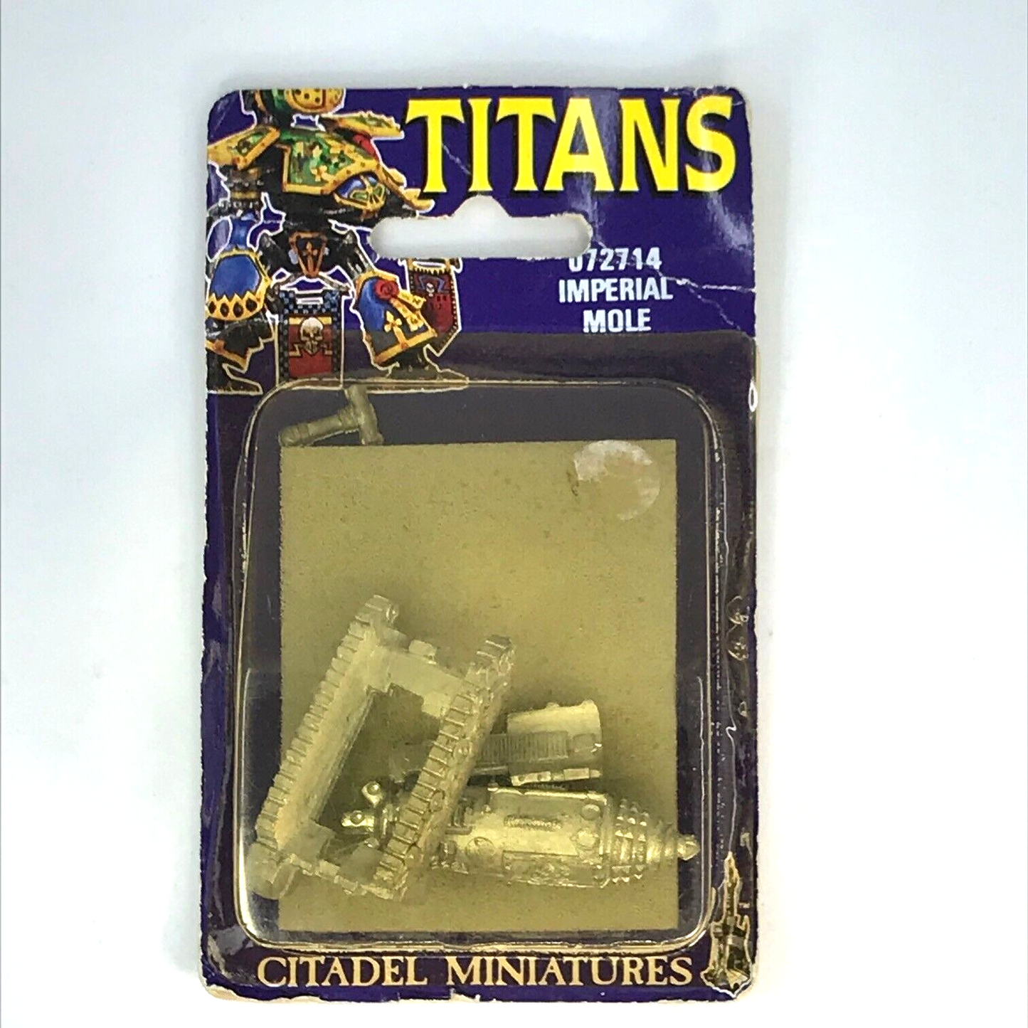 Epic Titans Imperial Mole Blister - OOP - Epic Armageddon Warhammer  C720