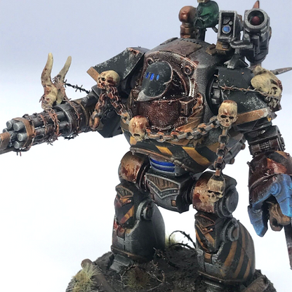 Iron Warriors Contemptor Dreadnought Chaos Space Marines Painted - Warhammer 40K