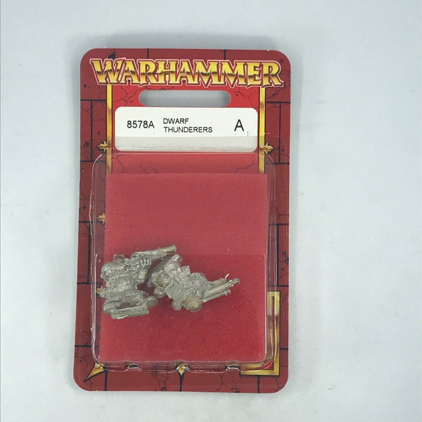 Metal Dwarf Thunderer Riflemen Blister - Warhammer Fantasy C2222