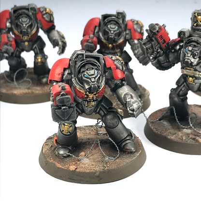 Space Marines Terminator Squad - Painted - Warhammer 40K C2038