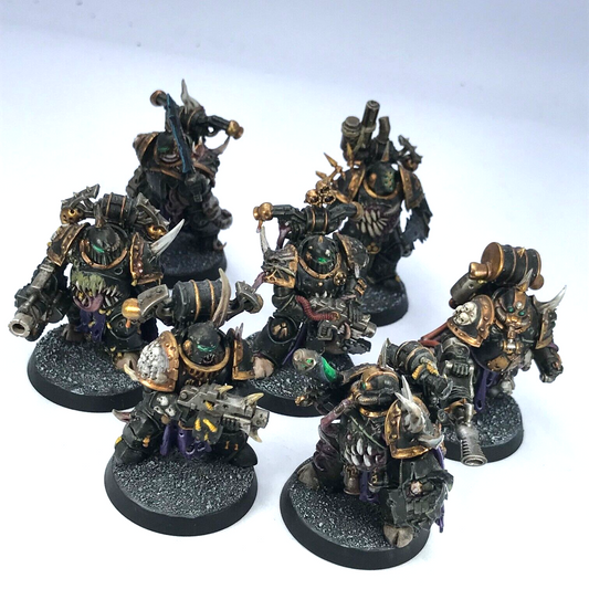 Plague Marines Chaos Space Marines Squad - Painted - Warhammer 40K C3930