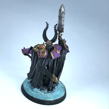 Chaos Lord Slaves to Darkness Chaos - Warhammer Age of Sigmar Painted C4086