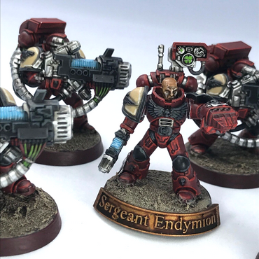 Blood Angels Devastator Squad Space Marine - Painted - Warhammer 40K C3259