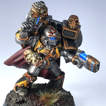 Iron Warriors Captain Commander Space Marines - Painted - Warhammer 40K X5438