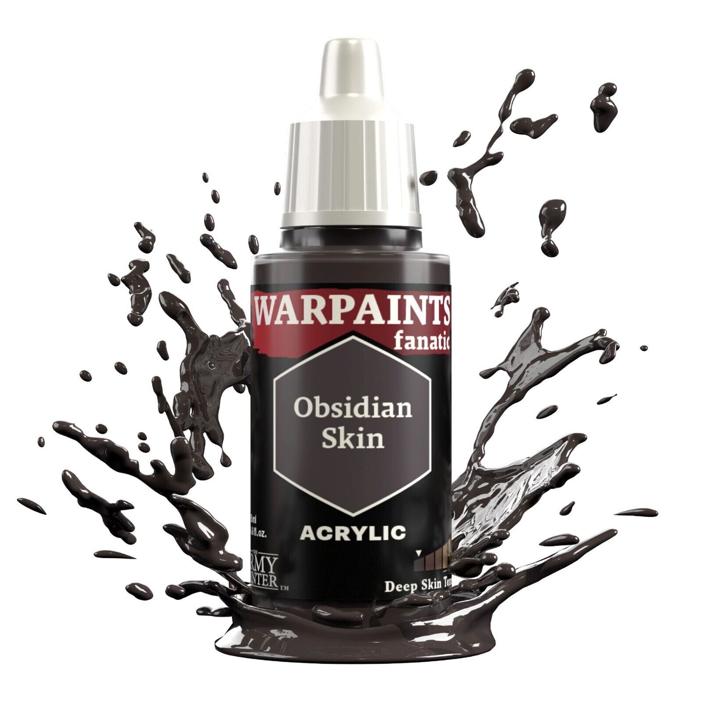 Obsidian Skin Paint - Warpaints Fanatic 18ml - The Army Painter