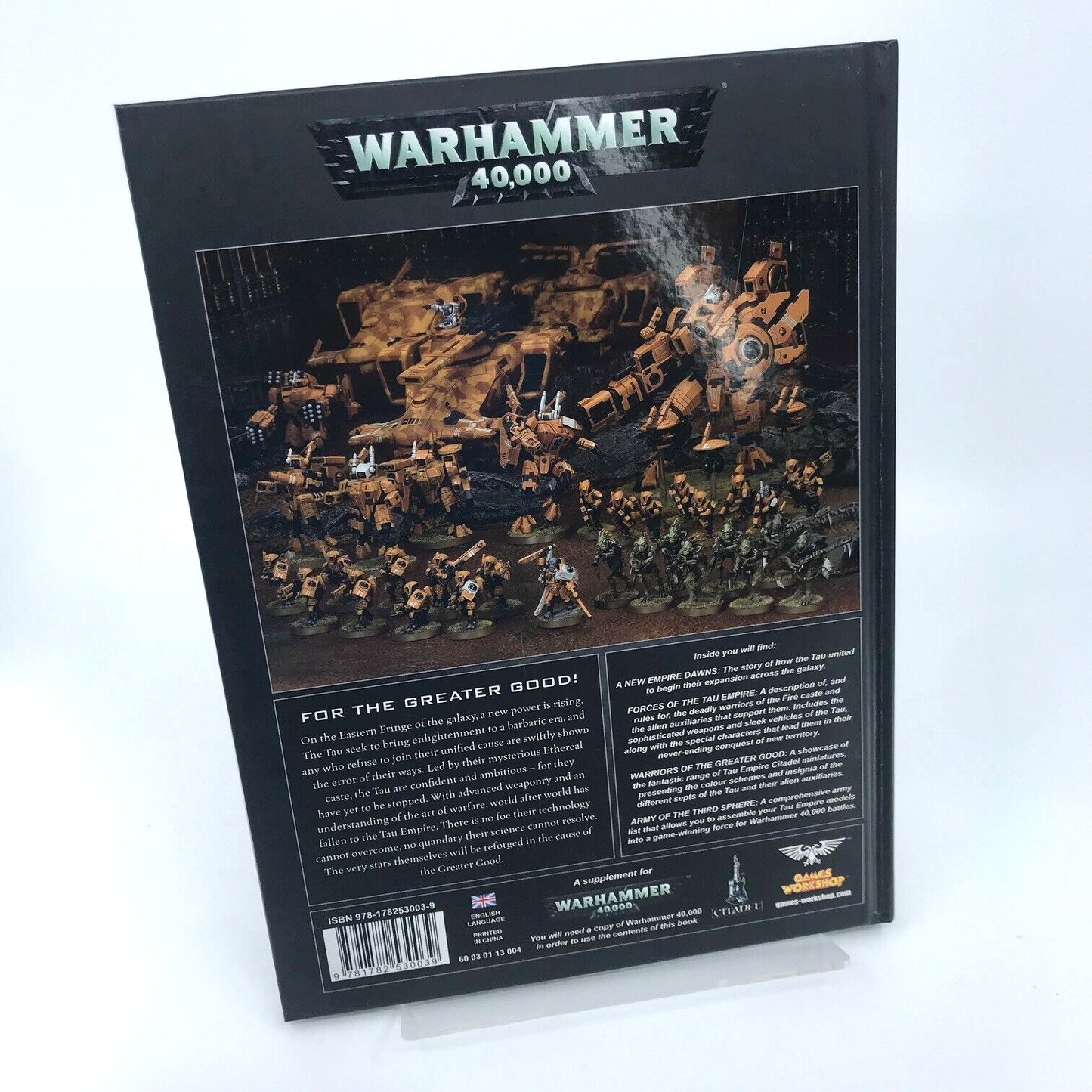 Tau T'au Empire 6th Edition Codex Hardback - Warhammer 40K Games Workshop M844