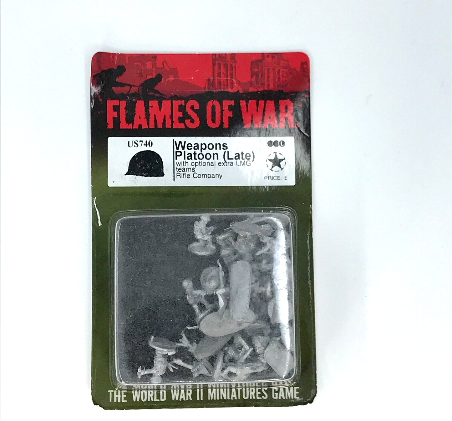 Weapons Platoon (Late) - USA - Blister - Flames of War C804