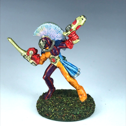 Classic Metal Eldar Harlequin Troupe Aeldari - Painted - Warhammer 40K X11795