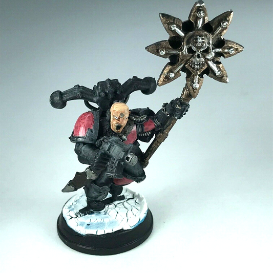 Chaos Space Marine Standard Bearer Command - Painted - Warhammer 40K X5676